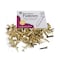 Charles Leonard Brass Plated Paper Fasteners, 0.75", 100 Per Box, PK20 3RBP - alternate 2